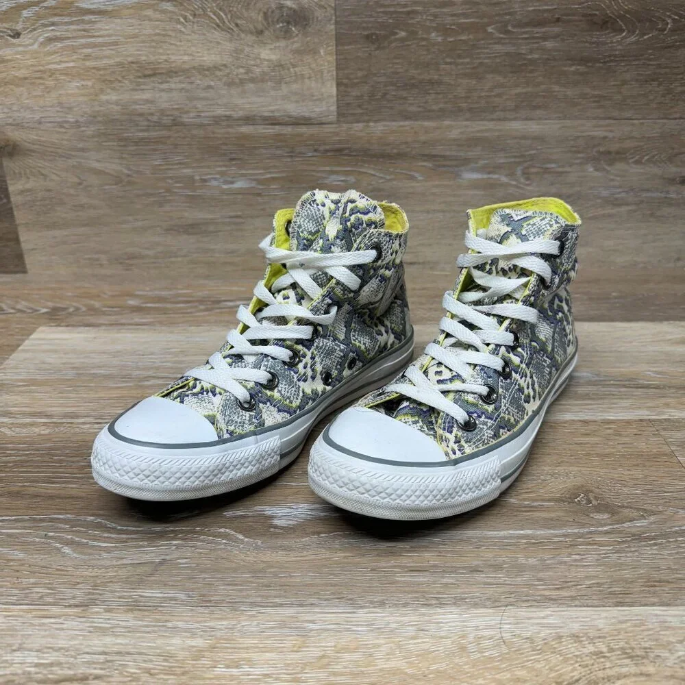 Converse Chuck Taylor All Star Hi Top Snake Print Women's Size 7
